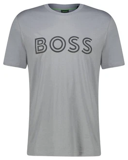 BOSS T-Shirt Regular Fit Grau/Braun/Rosa/Gold