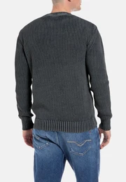 Strickpullover Pullover Strickpullover R-Neck (1-tlg)