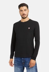 Guess Langarmshirt CN LS Core Schwarz/Grün