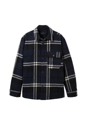 TOM TAILOR DENIM Jacke kitt/navy/anthrazit