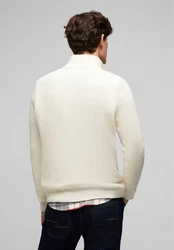 HECHTER PARIS Troyer mit Troyer-Kragen Creme/Beige/Weiß/Hellblau/Khaki