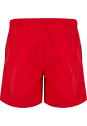 Urban Classics Block Swim Shorts Rot/Dunkelrot