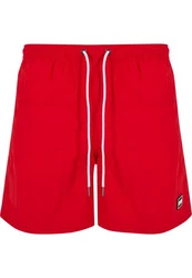Urban Classics Block Swim Shorts Rot/Dunkelrot