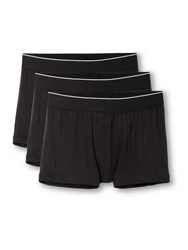 CALIDA Boxershorts Pure & Style (Packung, 3-St) schwarz