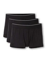CALIDA Boxershorts Pure & Style (Packung, 3-St) schwarz