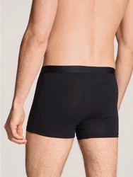 CALIDA Boxershorts Natural Benefit Schwarz/Dunkelgrau