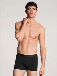 CALIDA Boxershorts Natural Benefit Dunkelgrau/Grau/Schwarz/Braun/Lila