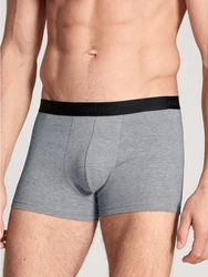 CALIDA Boxershorts Natural Benefit Dunkelgrau/Grau/Schwarz/Braun/Lila