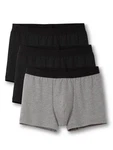 CALIDA Boxershorts Natural Benefit Dunkelgrau/Grau/Schwarz/Braun/Lila
