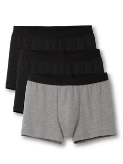 CALIDA Boxershorts Natural Benefit Dunkelgrau/Grau/Schwarz/Braun/Lila