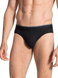 CALIDA Slip Pure & Style Schwarz/Braun