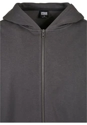 Urban Classics 90's Zip Hoody Dunkelgrau/Grau/Hellgrau