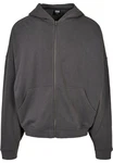 Urban Classics 90's Zip Hoody Dunkelgrau/Grau/Hellgrau