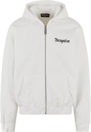 Sweatjacke Herren Super Heavy Oversize Blank Zip Hoodie