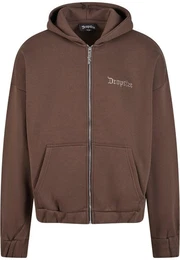 Sweatjacke Herren Super Heavy Oversized Zip-Hoodie
