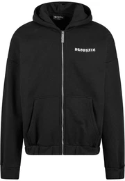 Sweatjacke Herren Super Heavy Oversized Crime Zip Hoodie