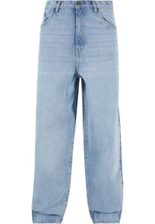 URBAN CLASSICS Jeans Heavy Ounce Baggy Fit Hellblau/Blau