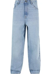 URBAN CLASSICS Jeans Heavy Ounce Baggy Fit Hellblau/Blau