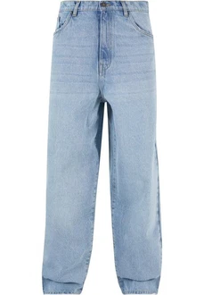 URBAN CLASSICS Jeans Heavy Ounce Baggy Fit Hellblau/Blau