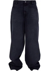 URBAN CLASSICS Jeans Heavy Ounce Baggy Fit Dunkelblau/Blau