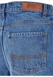 URBAN CLASSICS Jeans Heavy Ounce Baggy Fit Hellblau/Blau/Dunkelblau