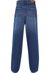 URBAN CLASSICS Jeans Heavy Ounce Baggy Fit Blau/Hellblau/Dunkelblau