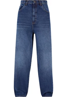 URBAN CLASSICS Jeans Heavy Ounce Baggy Fit Blau/Hellblau/Dunkelblau