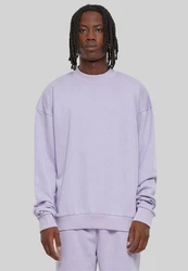 URBAN CLASSICS Rundhalspullover Light Terry Crew Lila