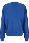 URBAN CLASSICS Rundhalspullover Light Terry Crew Blau