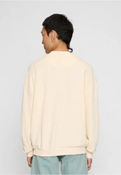 URBAN CLASSICS Rundhalspullover Light Terry Crew Beige/Orange/Khaki/Gelb/Creme
