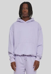 URBAN CLASSICS Kapuzensweatshirt Light Terry Hoody Lila