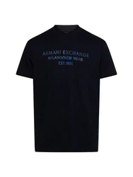 Armani Exchange Connected T-Shirt Dunkelblau/Blau