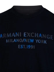 Armani Exchange Connected T-Shirt Dunkelblau/Blau