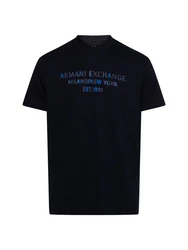 Armani Exchange Connected T-Shirt Dunkelblau/Blau