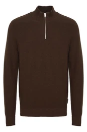 Troyer CFKARL 0160 structured halfzip knit modischer Pullover