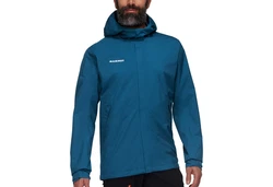 Mammut Outdoorjacke Alto HS Hooded Jacket Blau/Hellblau/Türkis