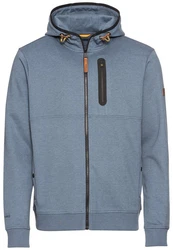 camel active Sweatjacke Strickjacke Blau