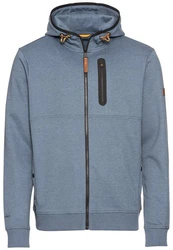 camel active Sweatjacke Strickjacke Blau
