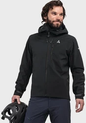 Schöffel Outdoorjacke Bike Hybrid Style Salza MNS Blau/Schwarz/Grau