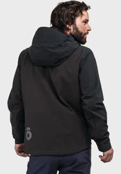 Schöffel Outdoorjacke Bike Hybrid Style Salza MNS Blau/Schwarz/Grau