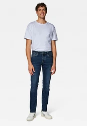 Mavi Regular-fit Jeans Straight Denim Hose Stretch Pants (6640) Blau