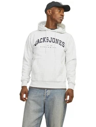 Jack & Jones JJECaleb Hoodie Weiß/Hellblau/Schwarz/Grau/Creme/Grün