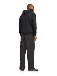 Jack & Jones JJECaleb Hoodie Dunkelgrau/Grau/Dunkelblau/Hellgrau/Khaki/Rot/Schwarz