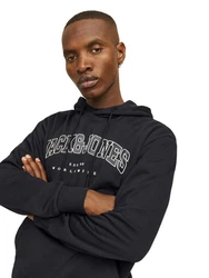Jack & Jones JJECaleb Hoodie Dunkelgrau/Grau/Dunkelblau/Hellgrau/Khaki/Rot/Schwarz