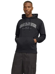 Jack & Jones JJECaleb Hoodie Dunkelgrau/Grau/Dunkelblau/Hellgrau/Khaki/Rot/Schwarz