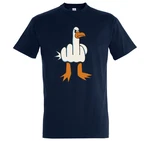Youth Designz Print-Shirt Mwe Finger Herren T-Shirt Dunkelblau/Creme/Blau/Hellblau