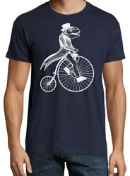 Youth Designz Print-Shirt T-Rex Zweirad Herren T-Shirt 