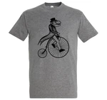 Youth Designz Print-Shirt T-Rex Zweirad Herren T-Shirt Grau/Hellgrau/Dunkelgrau