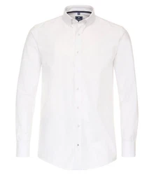 Redmond Langarmhemd Businesshemd (231500111) Creme/Weiß