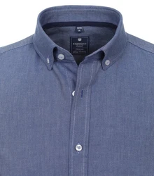 Redmond Langarmhemd Businesshemd (231500111) Dunkelblau/Blau/Hellblau